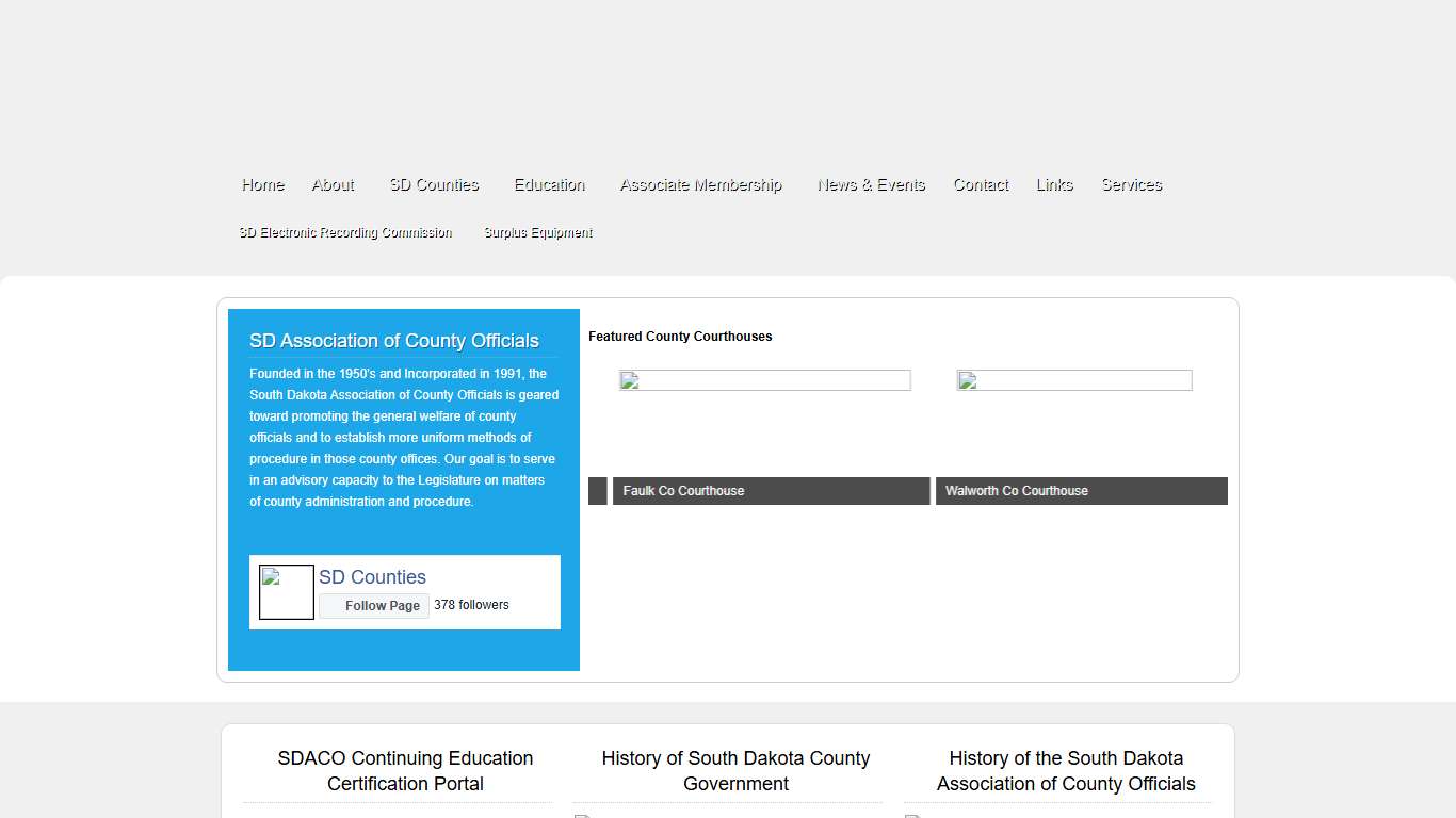 South Dakota Association of County Officials -